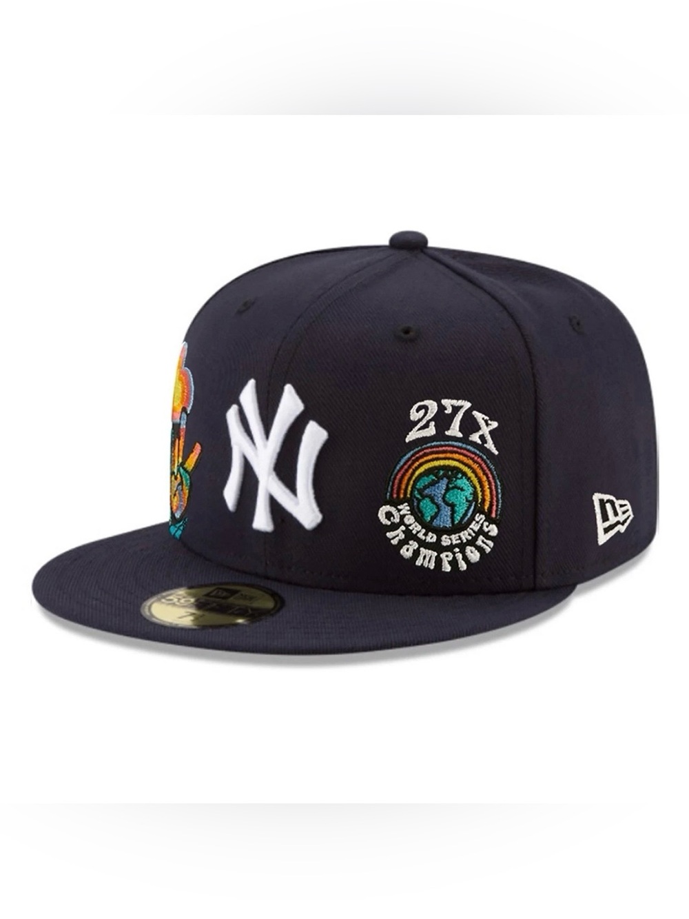 New Era - MLB Hat - New York Yankees Groovy 59FIFTY Fitted Cap - Navy